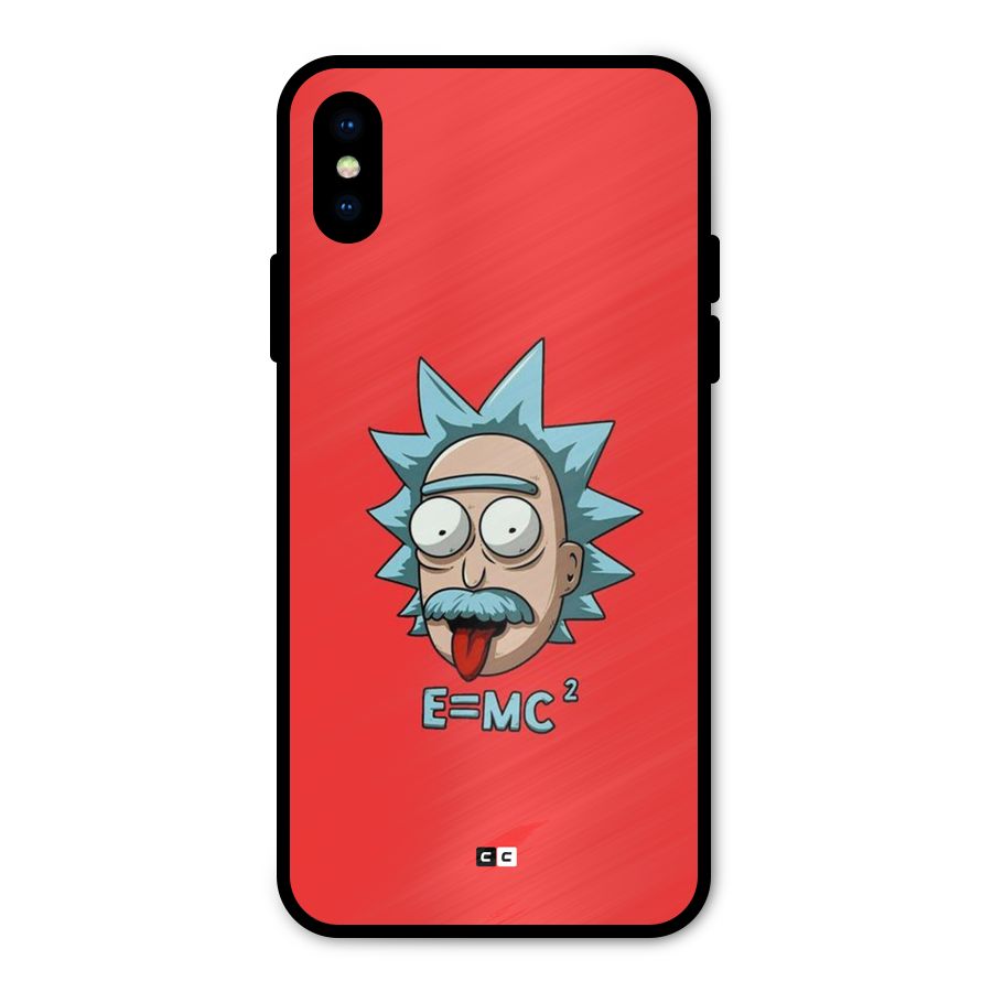 E is Equal Metal Back Case for iPhone XS