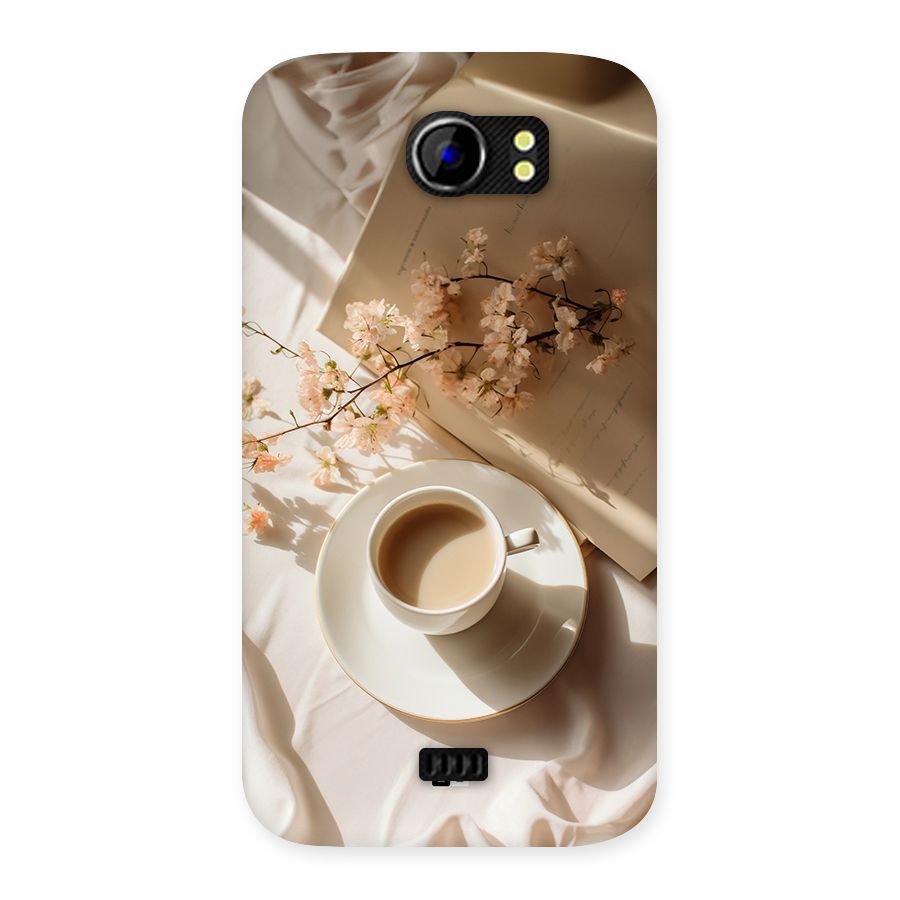 Early Morning Tea Back Case for Canvas 2 A110