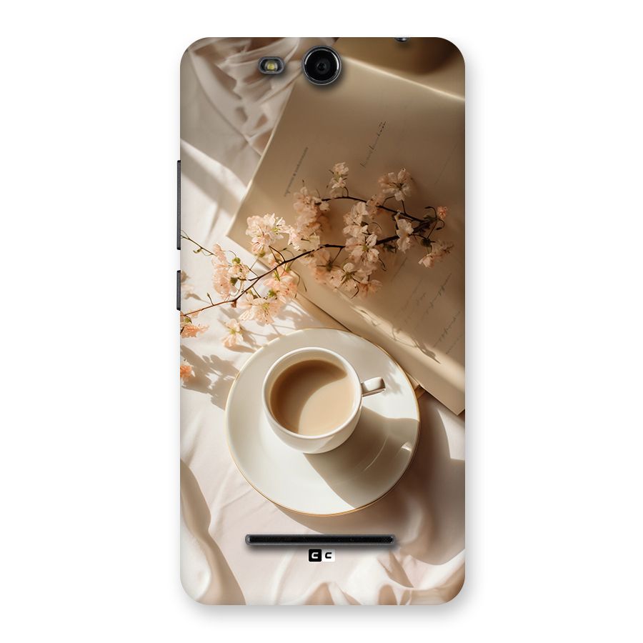 Early Morning Tea Back Case for Canvas Juice 3 Q392
