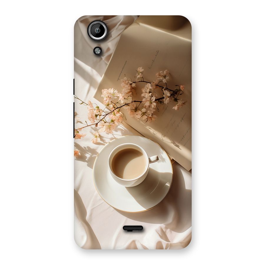 Early Morning Tea Back Case for Canvas Selfie Lens Q345