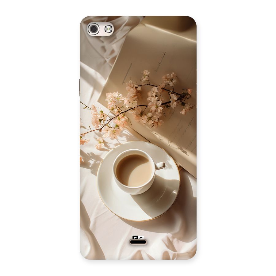 Early Morning Tea Back Case for Canvas Silver 5