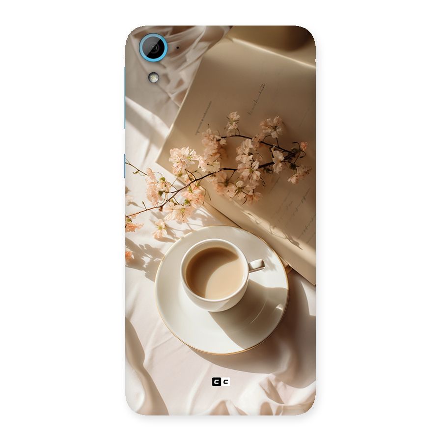 Early Morning Tea Back Case for Desire 826