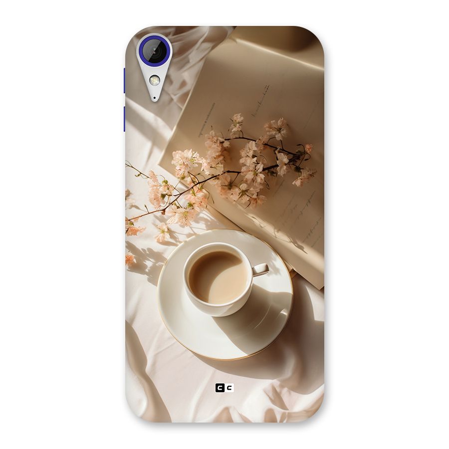 Early Morning Tea Back Case for Desire 830