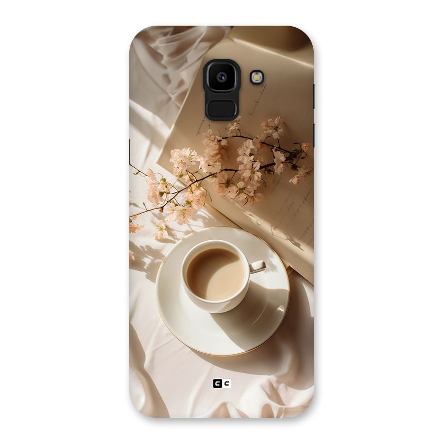 Early Morning Tea Back Case for Galaxy J6
