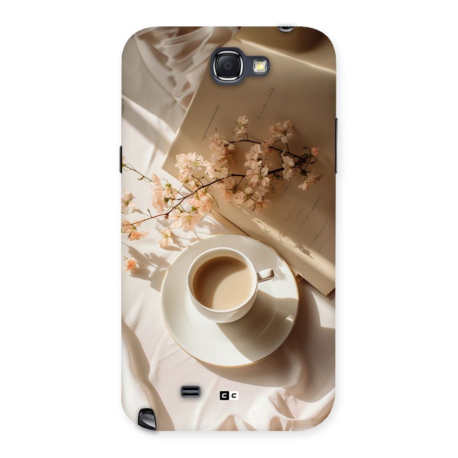 Early Morning Tea Back Case for Galaxy Note 2