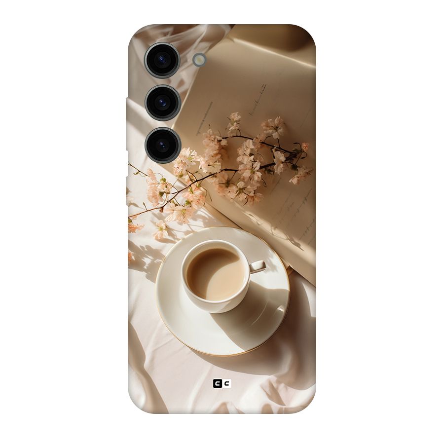 Early Morning Tea Back Case for Galaxy S23