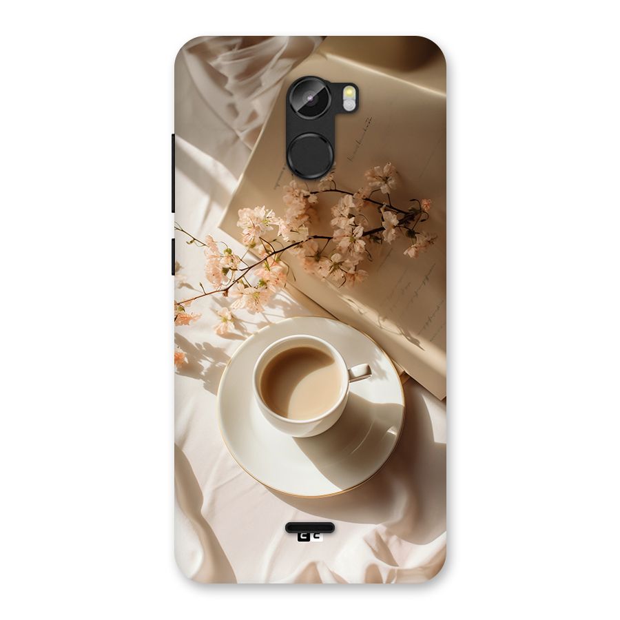 Early Morning Tea Back Case for Gionee X1