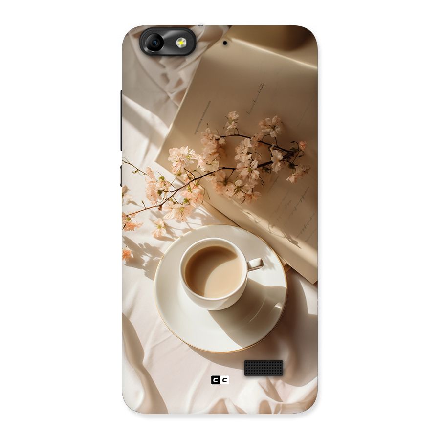 Early Morning Tea Back Case for Honor 4C
