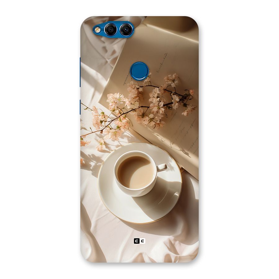 Early Morning Tea Back Case for Honor 7X