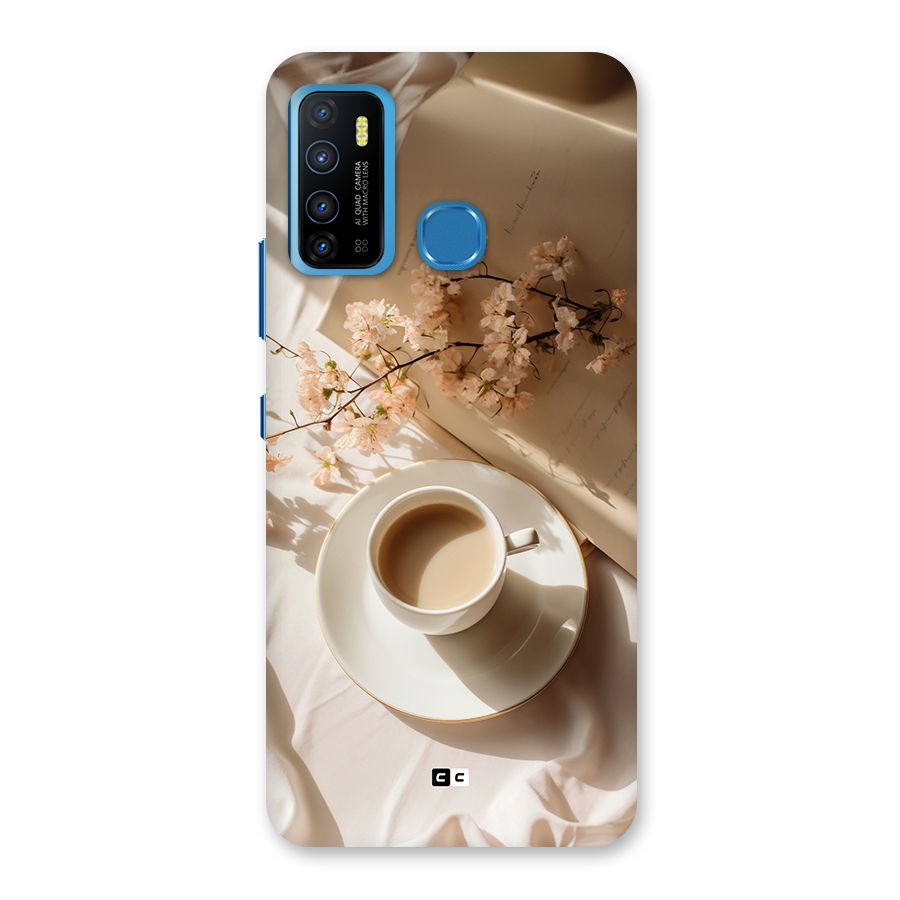 Early Morning Tea Back Case for Infinix Hot 9