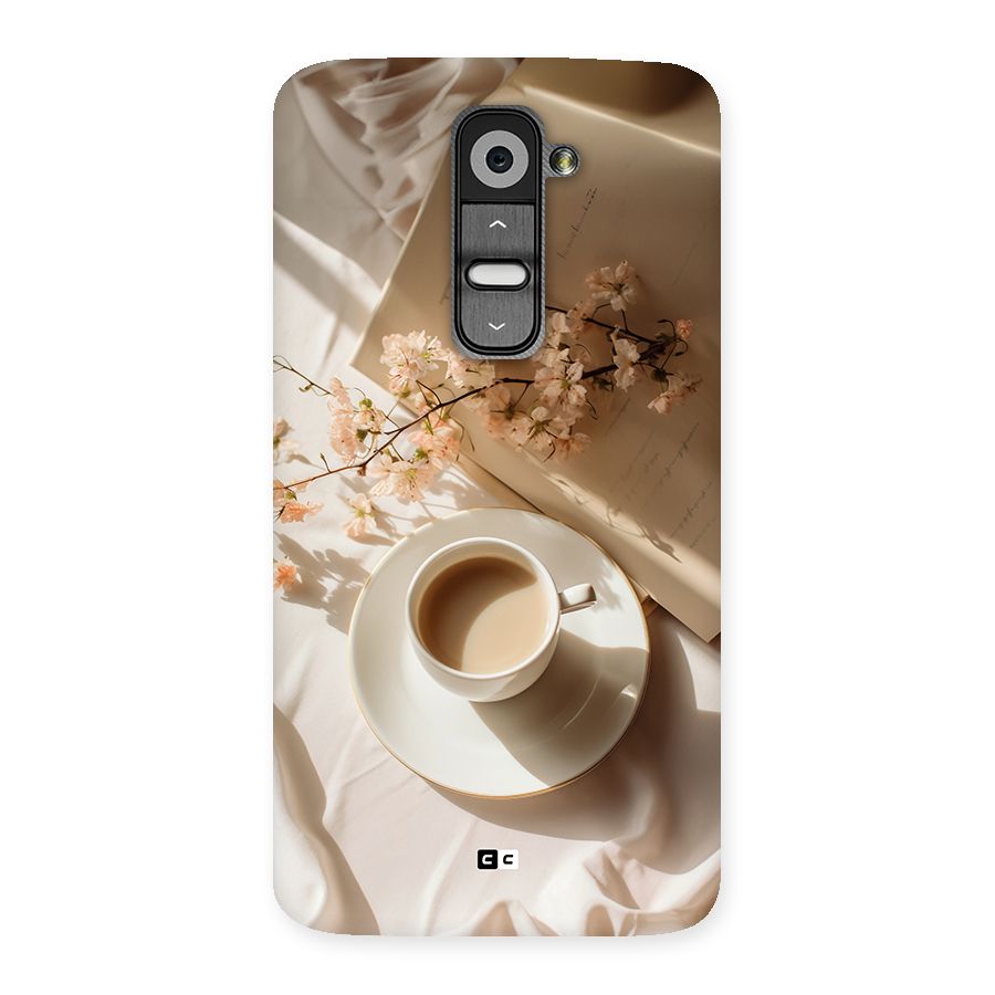 Early Morning Tea Back Case for LG G2