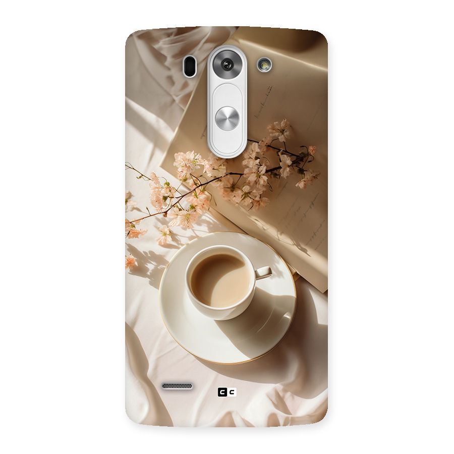 Early Morning Tea Back Case for LG G3 Beat