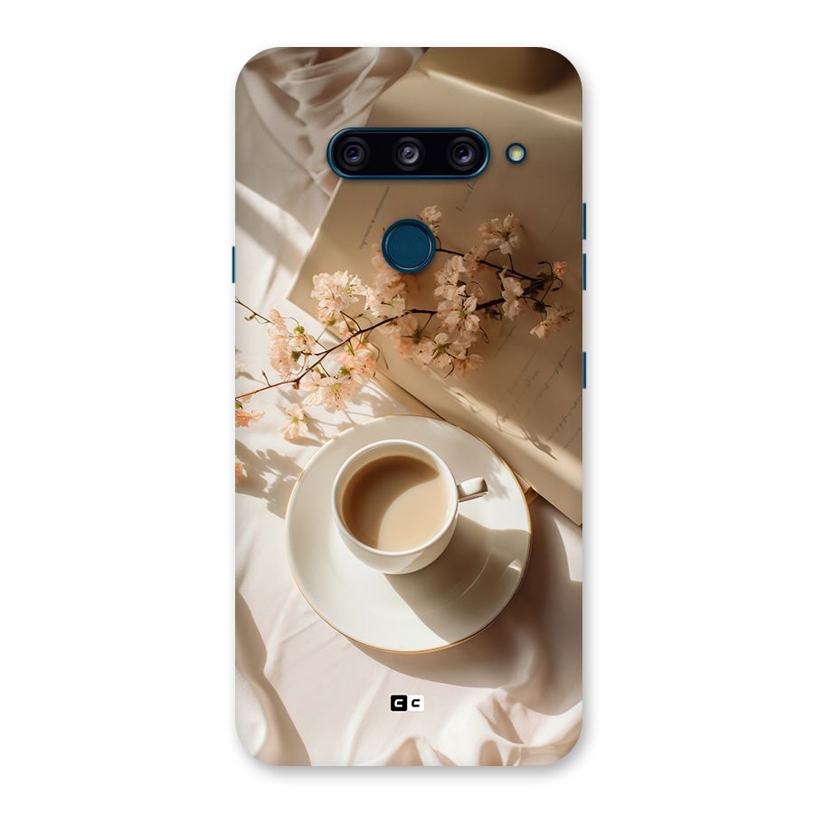 Early Morning Tea Back Case for LG  V40 ThinQ