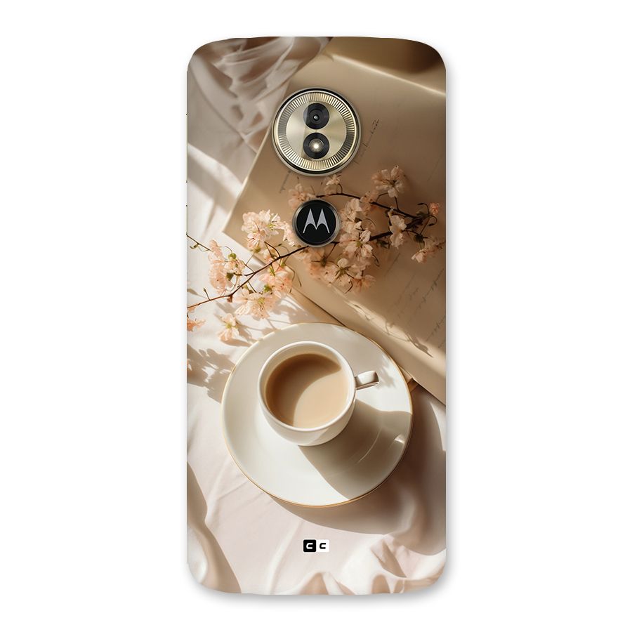 Early Morning Tea Back Case for Moto G6 Play