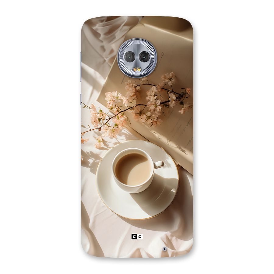 Early Morning Tea Back Case for Moto G6 Plus