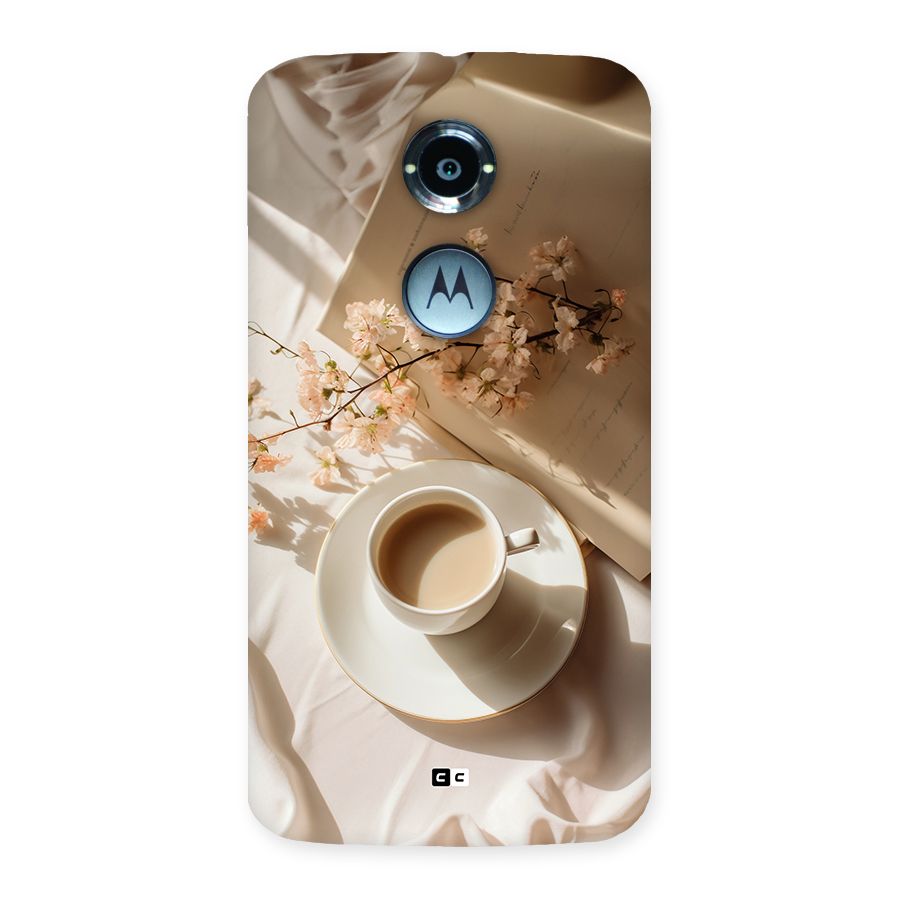 Early Morning Tea Back Case for Moto X2