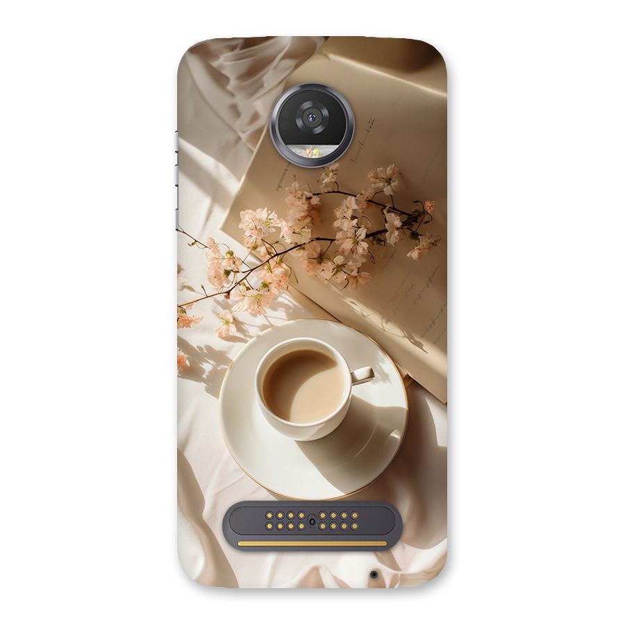 Early Morning Tea Back Case for Moto Z2 Play