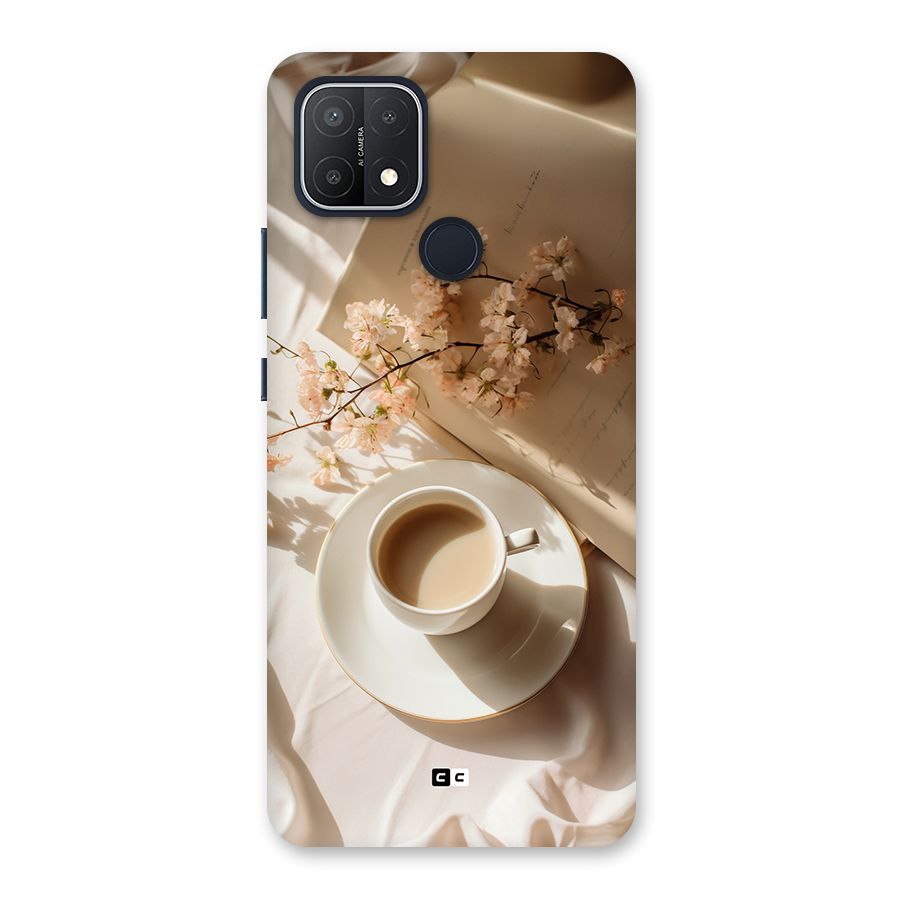 Early Morning Tea Back Case for Oppo A15