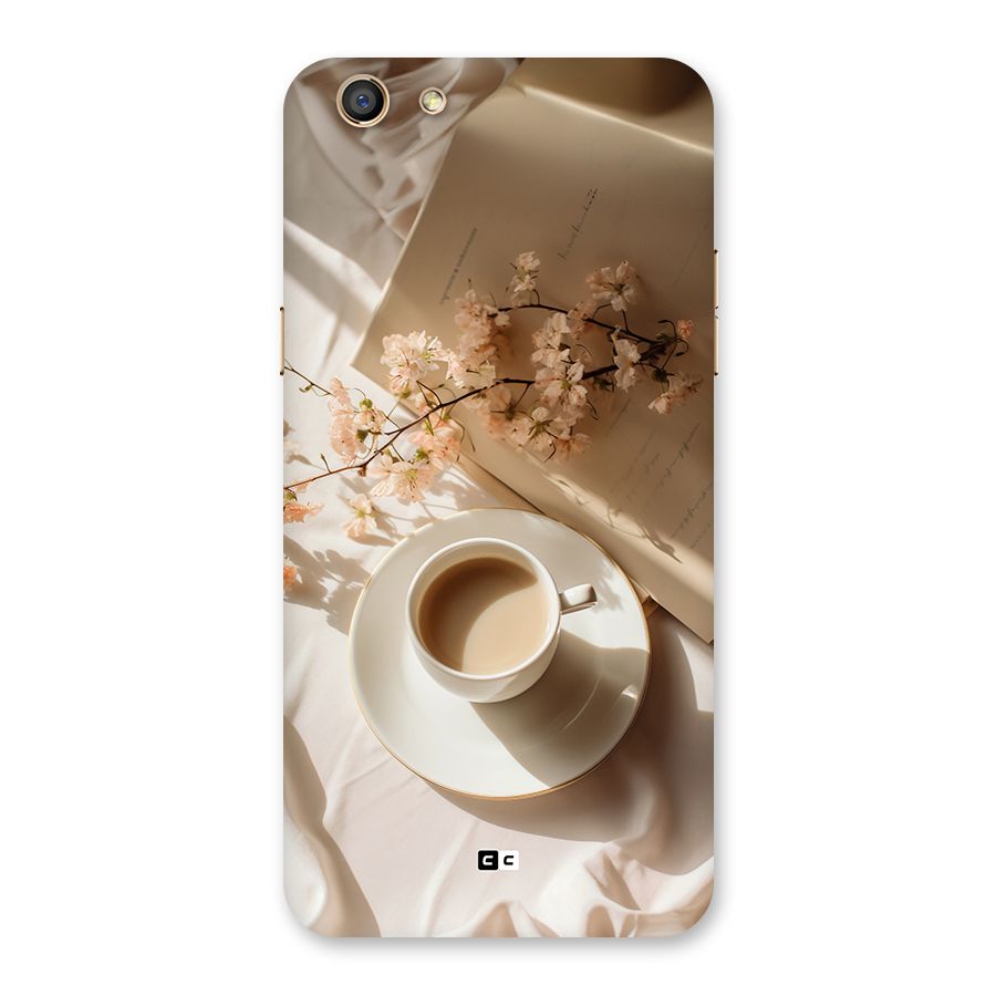 Early Morning Tea Back Case for Oppo F3
