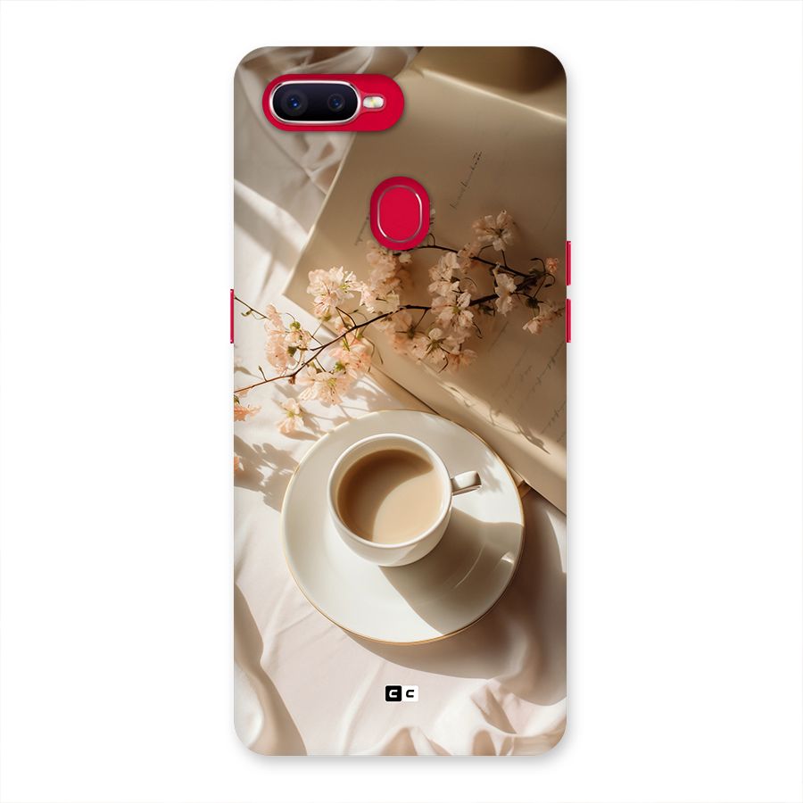 Early Morning Tea Back Case for Oppo F9 Pro