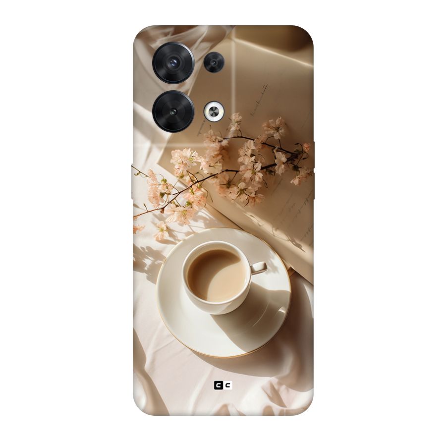 Early Morning Tea Back Case for Oppo Reno8 5G
