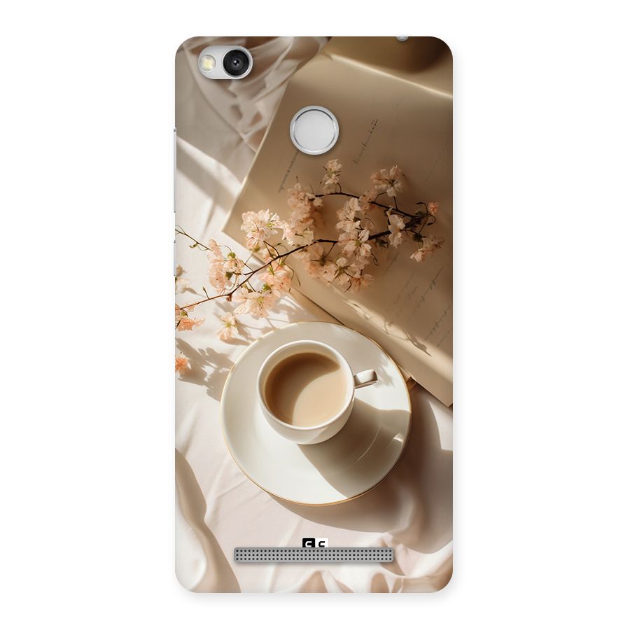 Early Morning Tea Back Case for Redmi 3S Prime