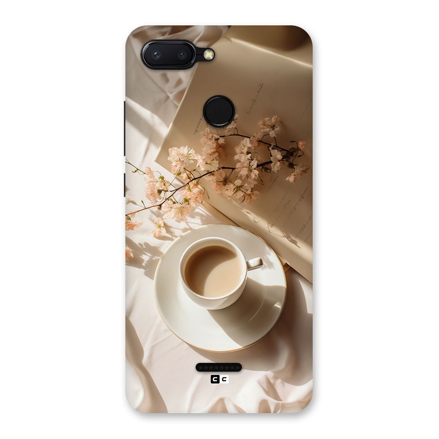 Early Morning Tea Back Case for Redmi 6