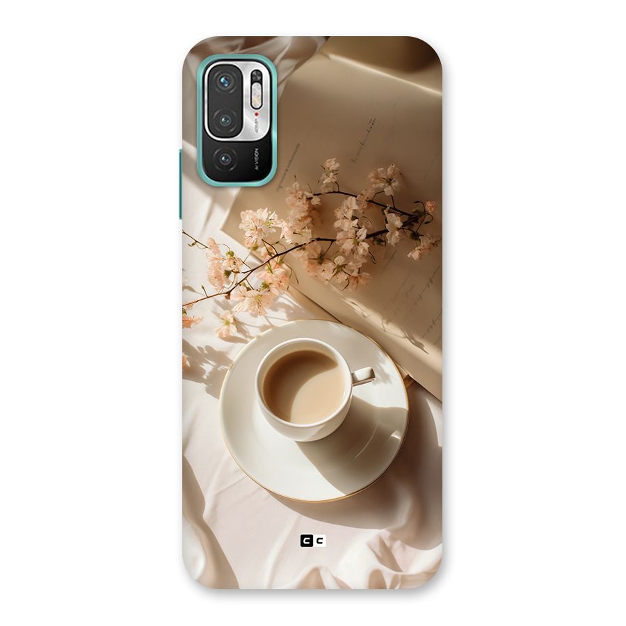 Early Morning Tea Back Case for Redmi Note 10T 5G