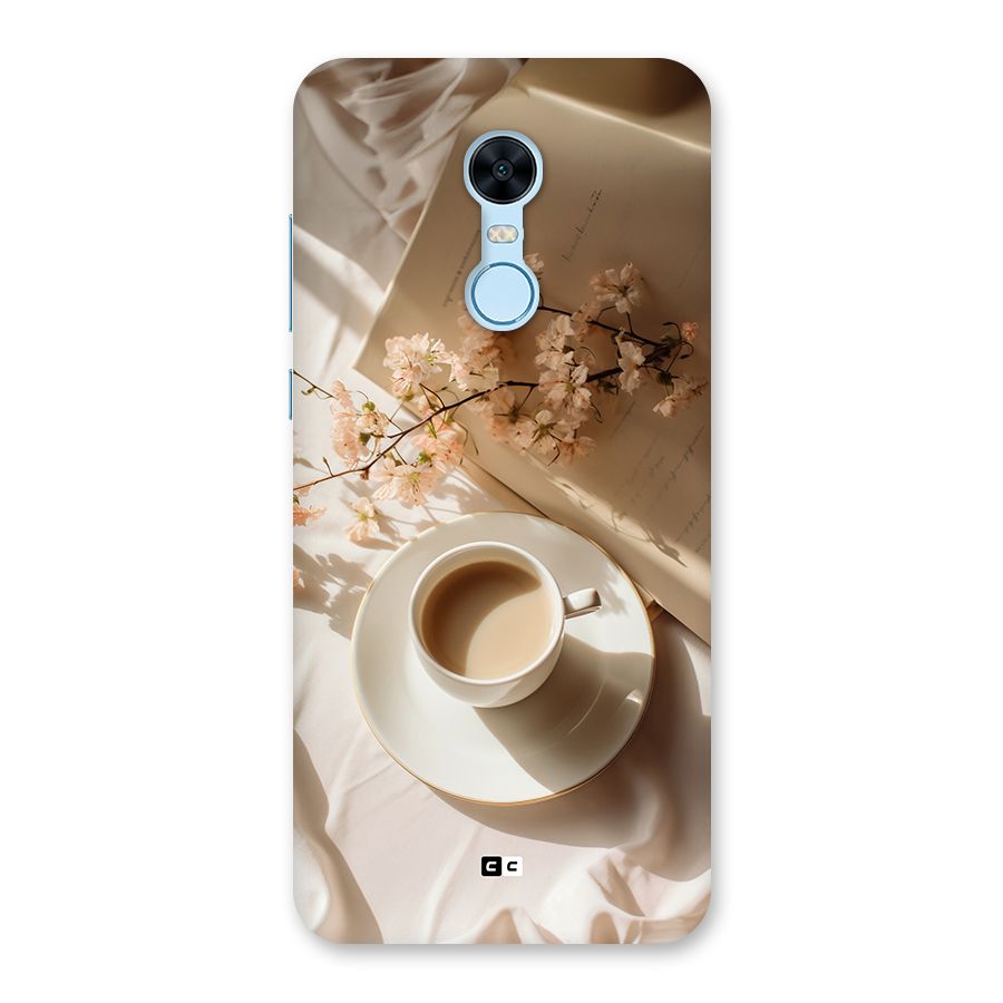 Early Morning Tea Back Case for Redmi Note 5