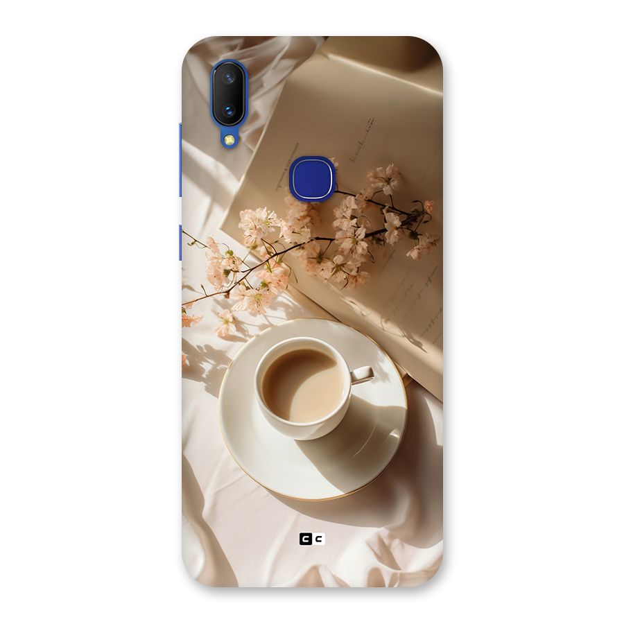 Early Morning Tea Back Case for Vivo V11