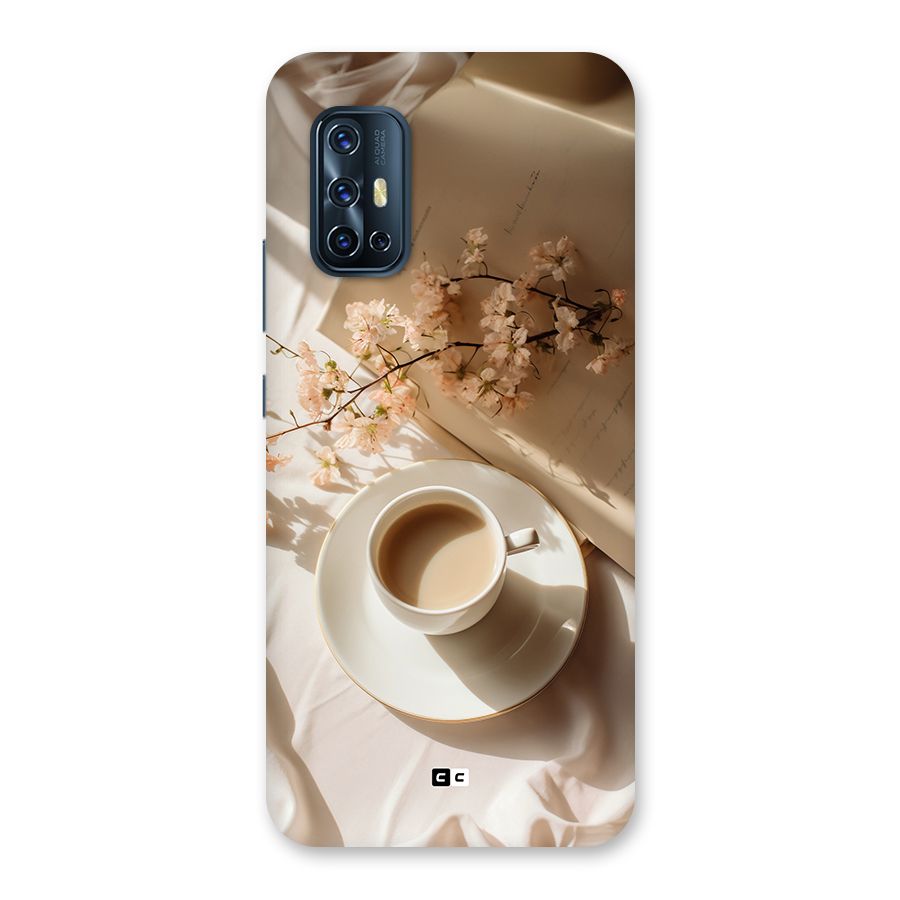 Early Morning Tea Back Case for Vivo V17
