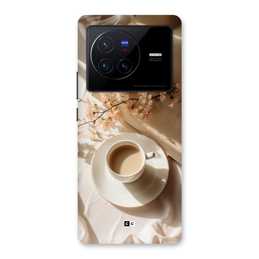 Early Morning Tea Back Case for Vivo X80