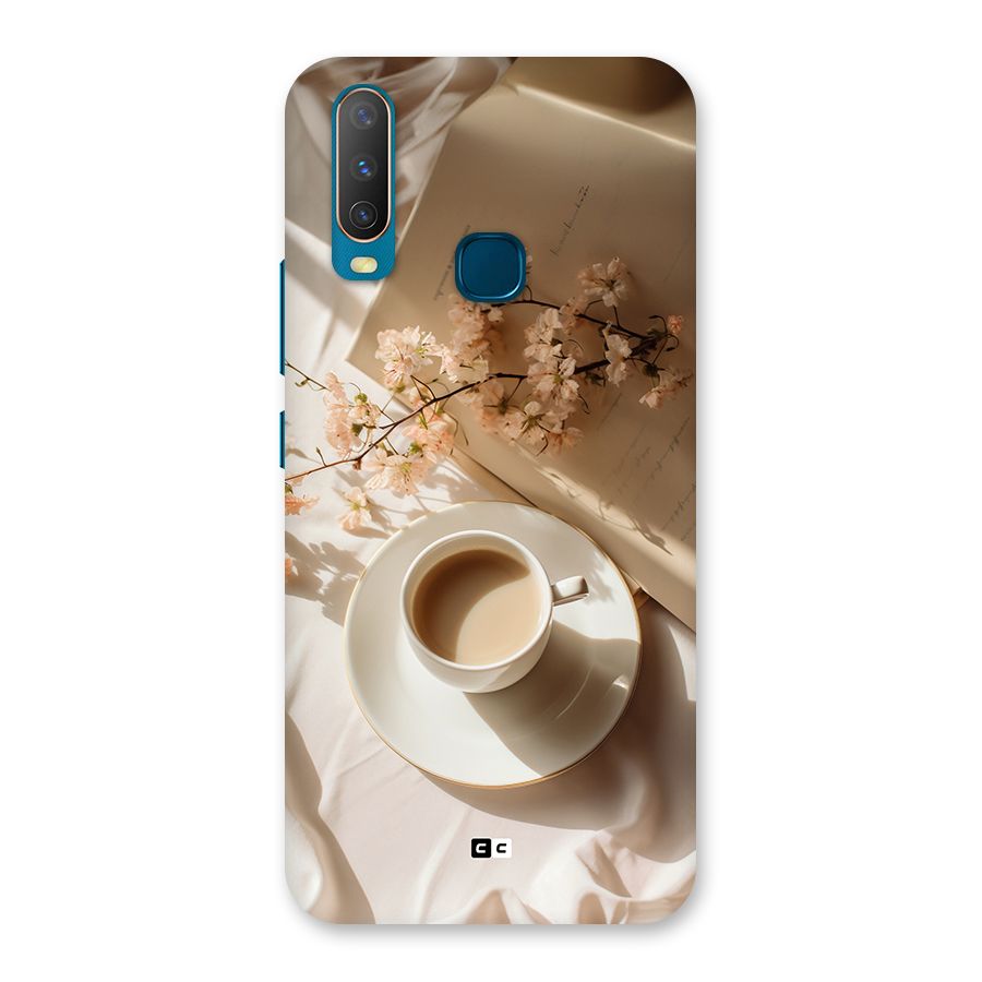 Early Morning Tea Back Case for Vivo Y11