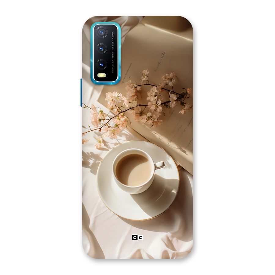 Early Morning Tea Back Case for Vivo Y20