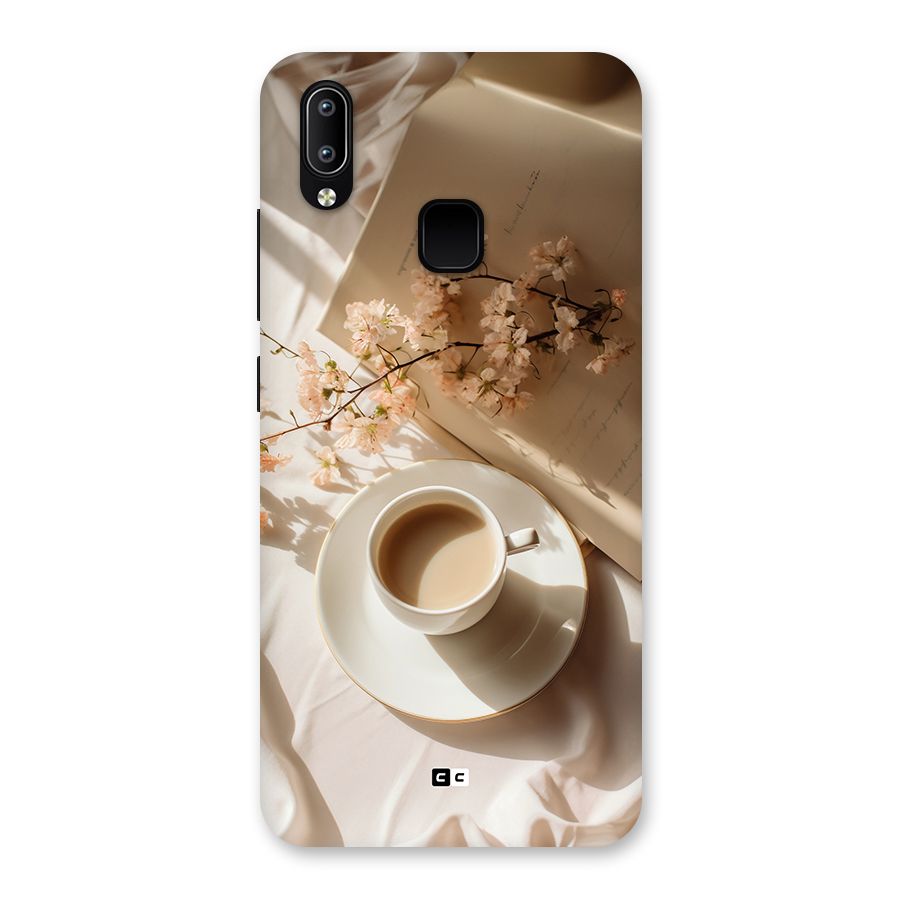 Early Morning Tea Back Case for Vivo Y93