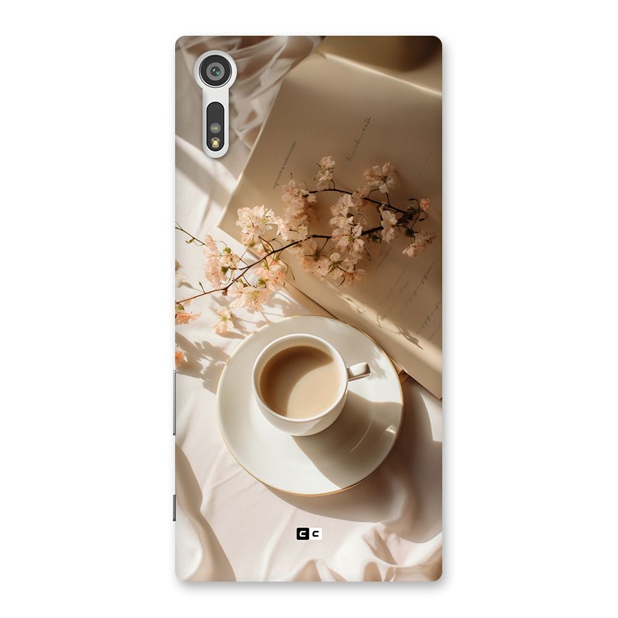 Early Morning Tea Back Case for Xperia XZ
