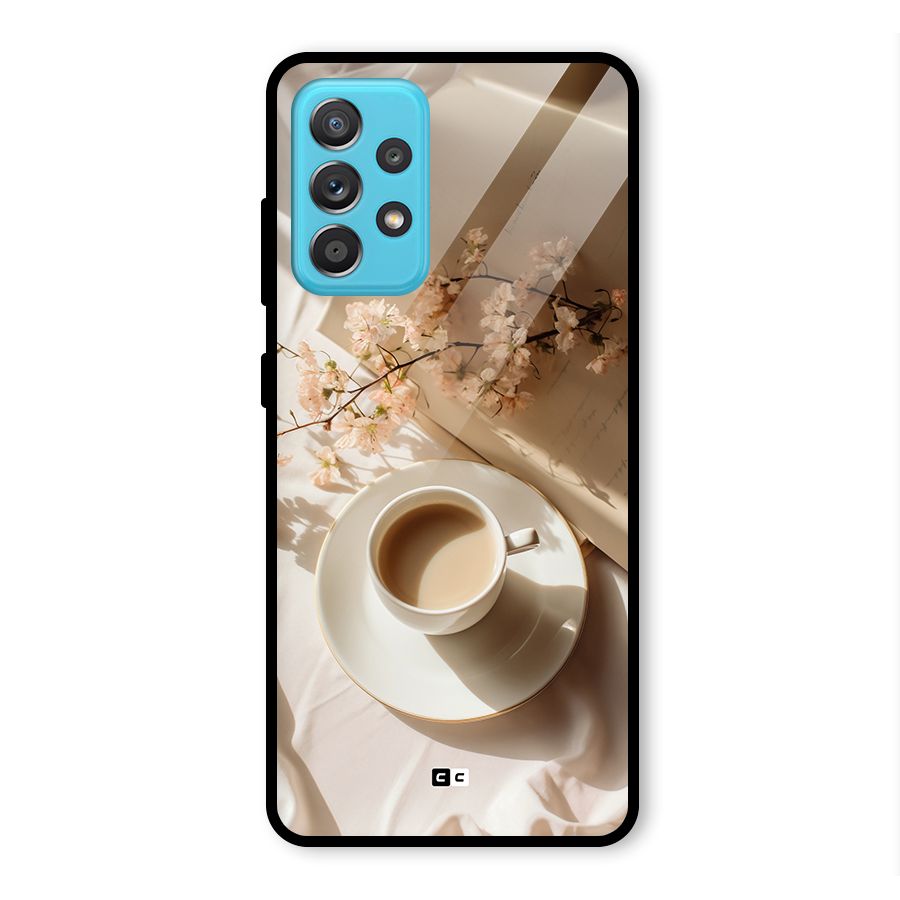 Early Morning Tea Glass Back Case for Galaxy A52s 5G