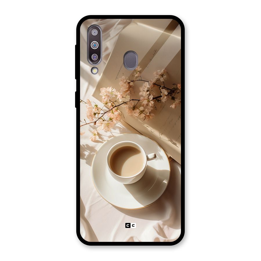 Early Morning Tea Glass Back Case for Galaxy M30