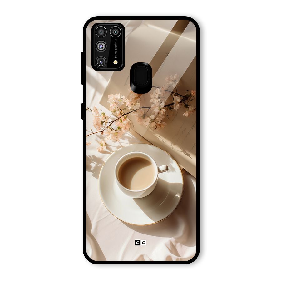 Early Morning Tea Glass Back Case for Galaxy M31
