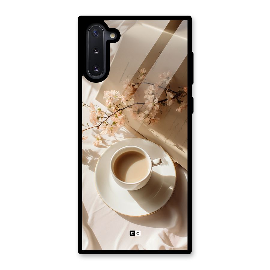 Early Morning Tea Glass Back Case for Galaxy Note 10