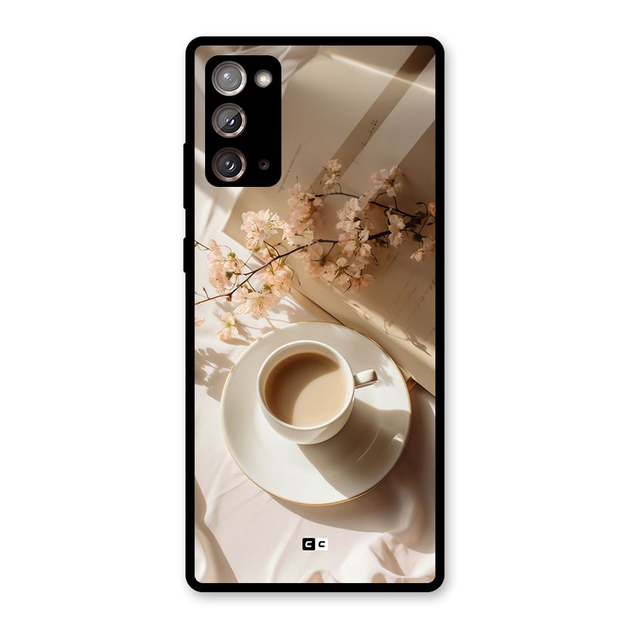 Early Morning Tea Glass Back Case for Galaxy Note 20