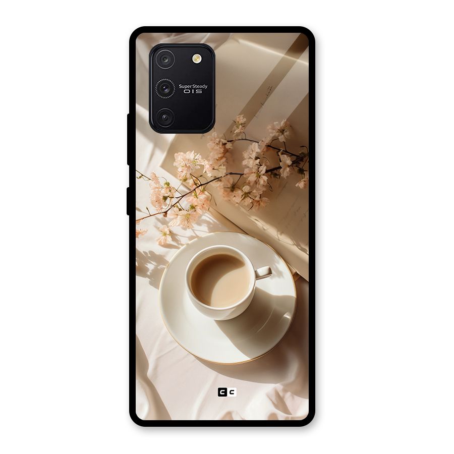 Early Morning Tea Glass Back Case for Galaxy S10 Lite