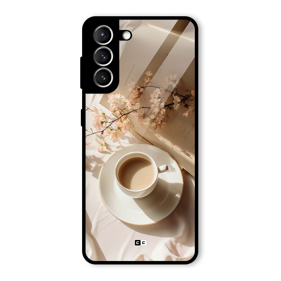 Early Morning Tea Glass Back Case for Galaxy S21 5G