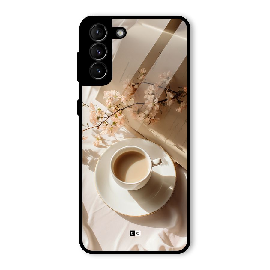 Early Morning Tea Glass Back Case for Galaxy S21 Plus