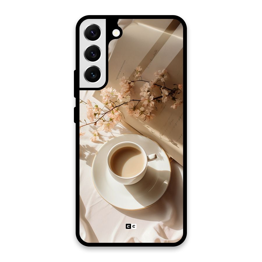 Early Morning Tea Glass Back Case for Galaxy S22 Plus 5G