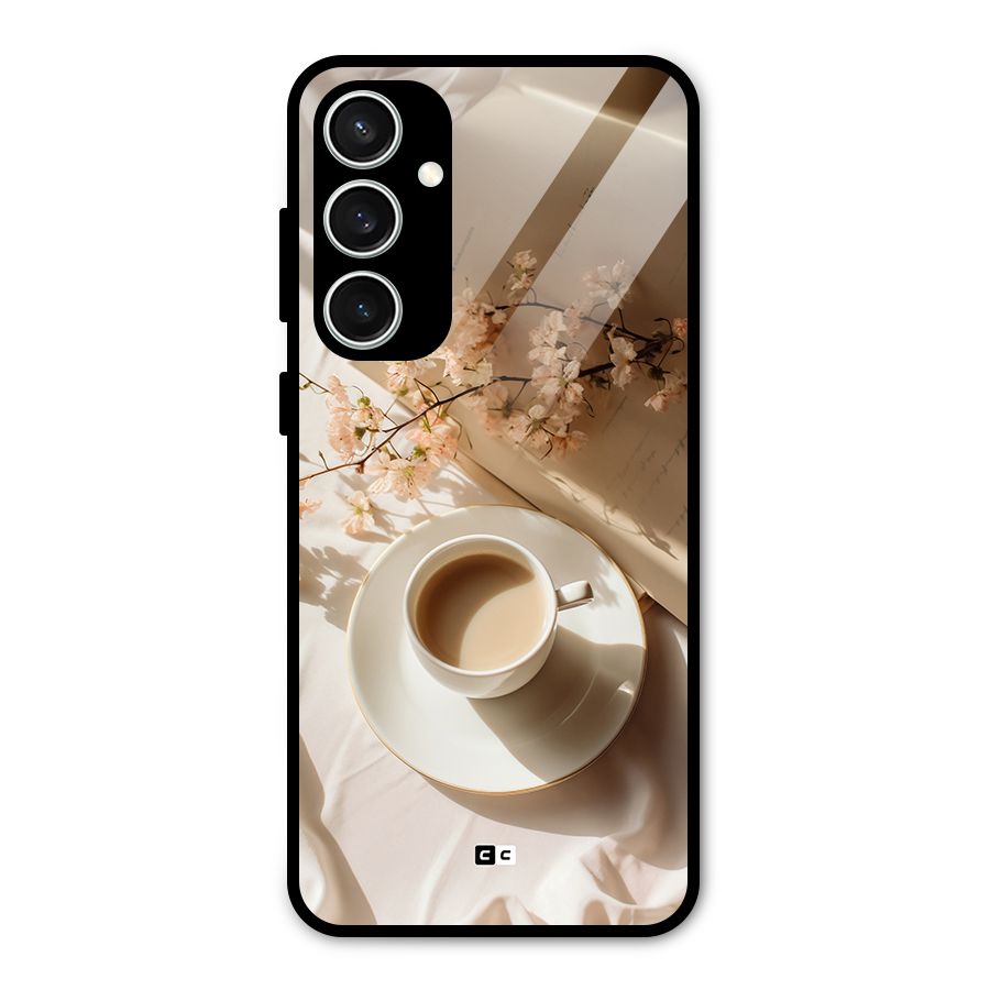 Early Morning Tea Glass Back Case for Galaxy S23 FE
