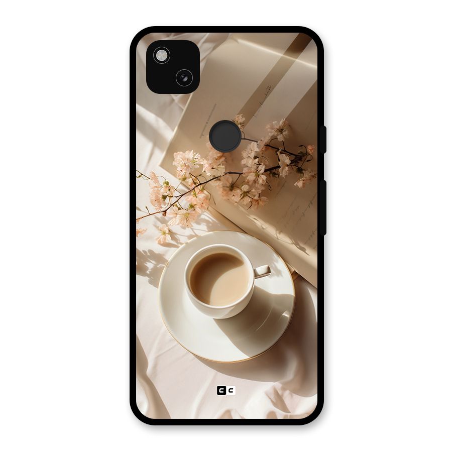 Early Morning Tea Glass Back Case for Google Pixel 4a