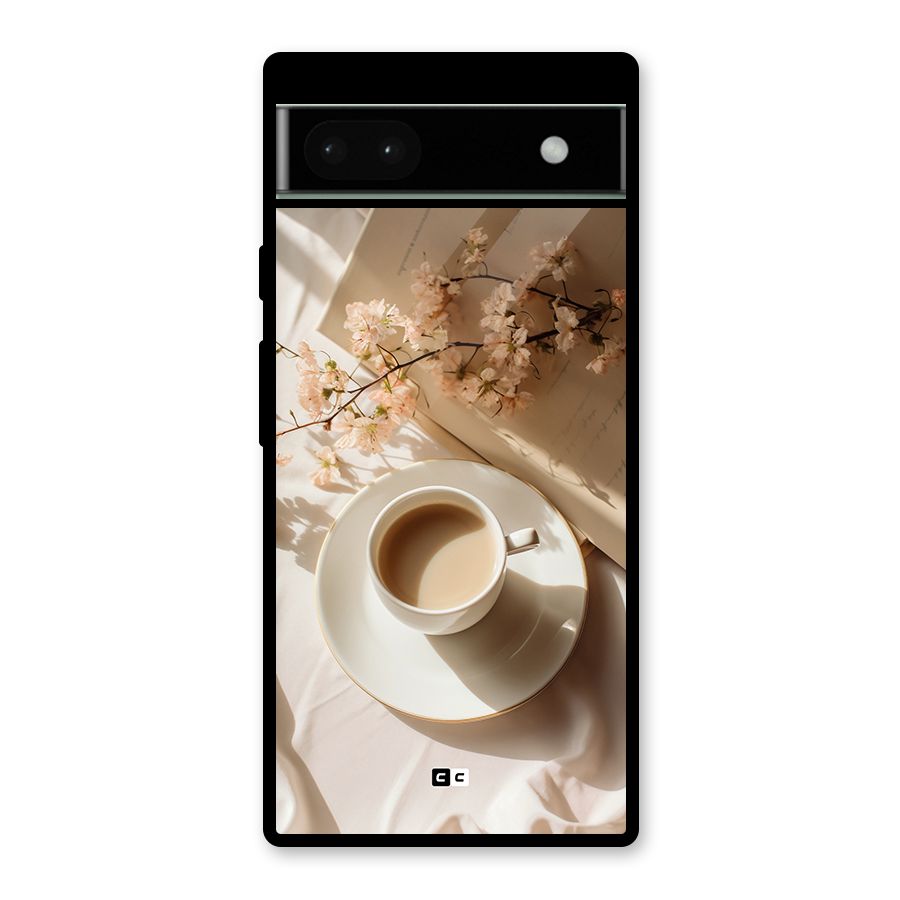 Early Morning Tea Glass Back Case for Google Pixel 6a