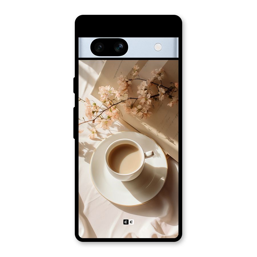 Early Morning Tea Glass Back Case for Google Pixel 7a