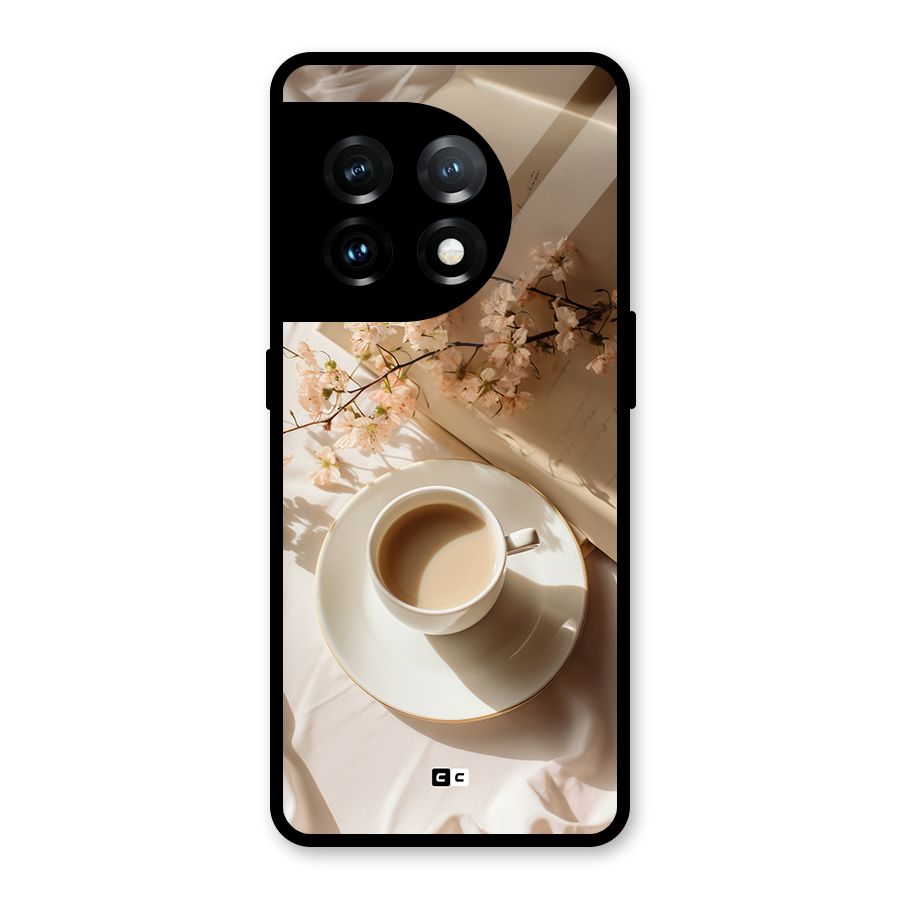 Early Morning Tea Glass Back Case for OnePlus 11